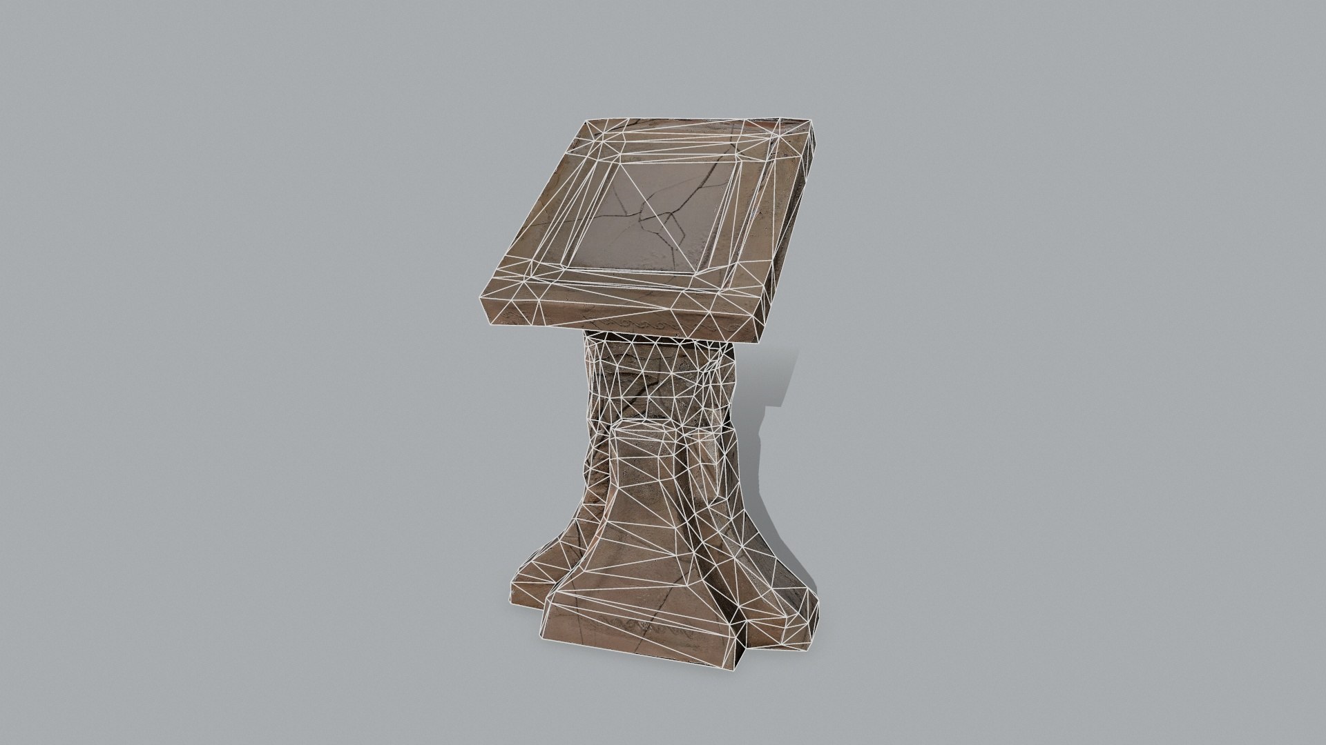 Lectern Model - TurboSquid 2202220