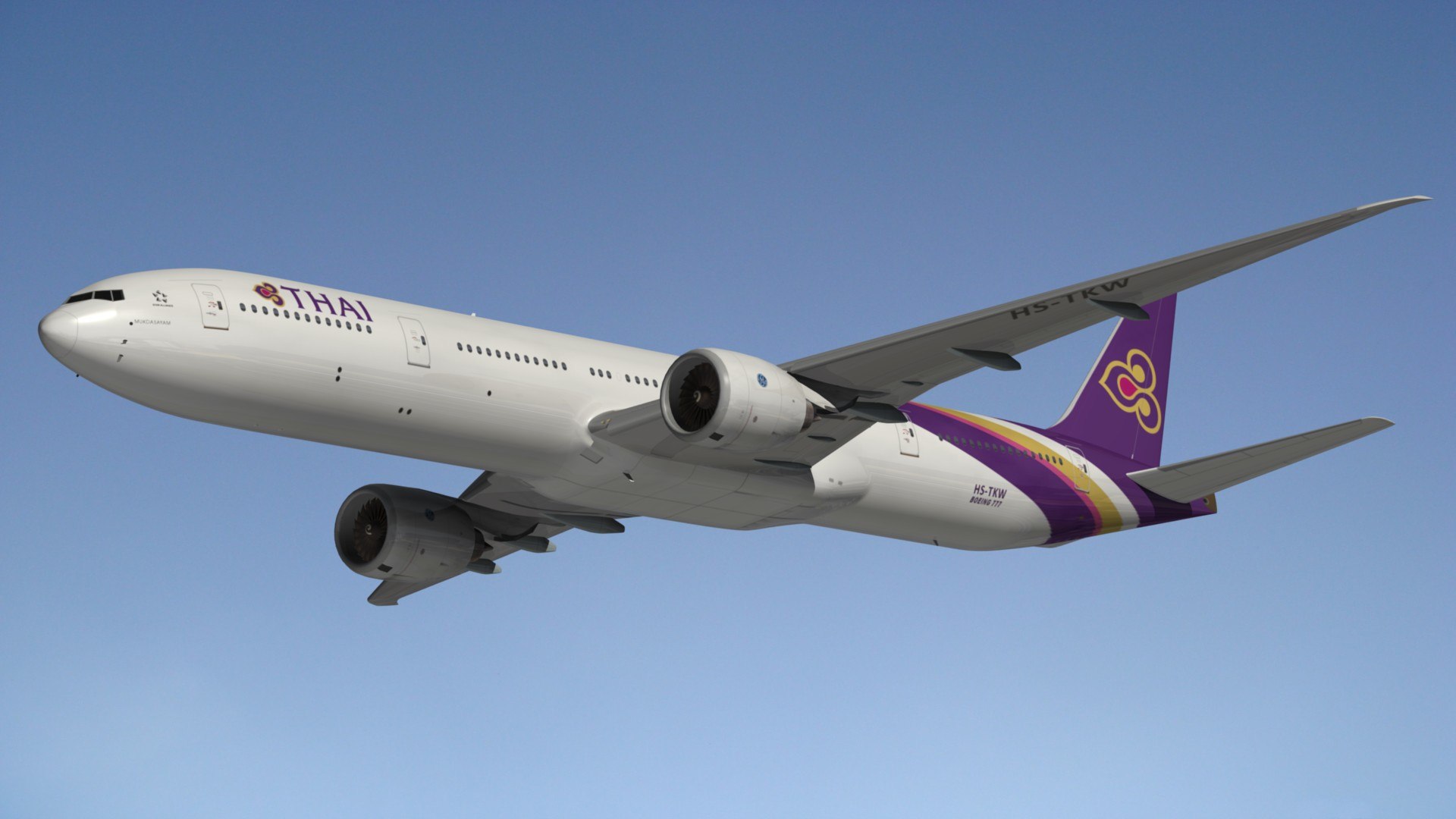 3D boeing 777 thai airways https://p.turbosquid.com/ts-thumb/oS/q5qvEN/7ttBi94q/77thaipr2/jpg/1606293286/1920x1080/fit_q87/c01ed68973500a0d15f8cbf11b9fb340ae3c1368/77thaipr2.jpg