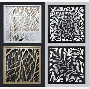 Quad decorative lattices 1