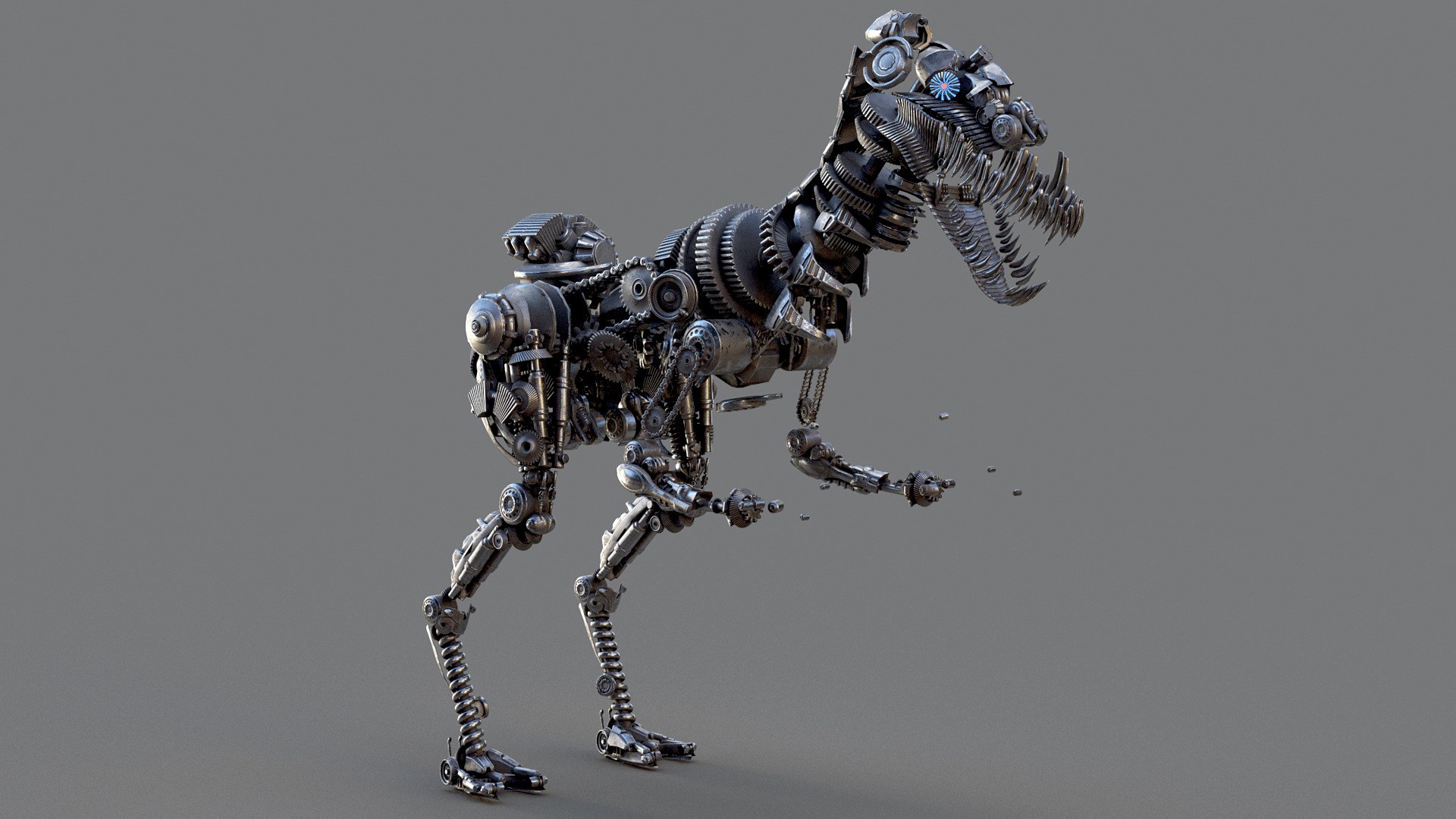 Raptor Mech Robot Model - TurboSquid 1481112