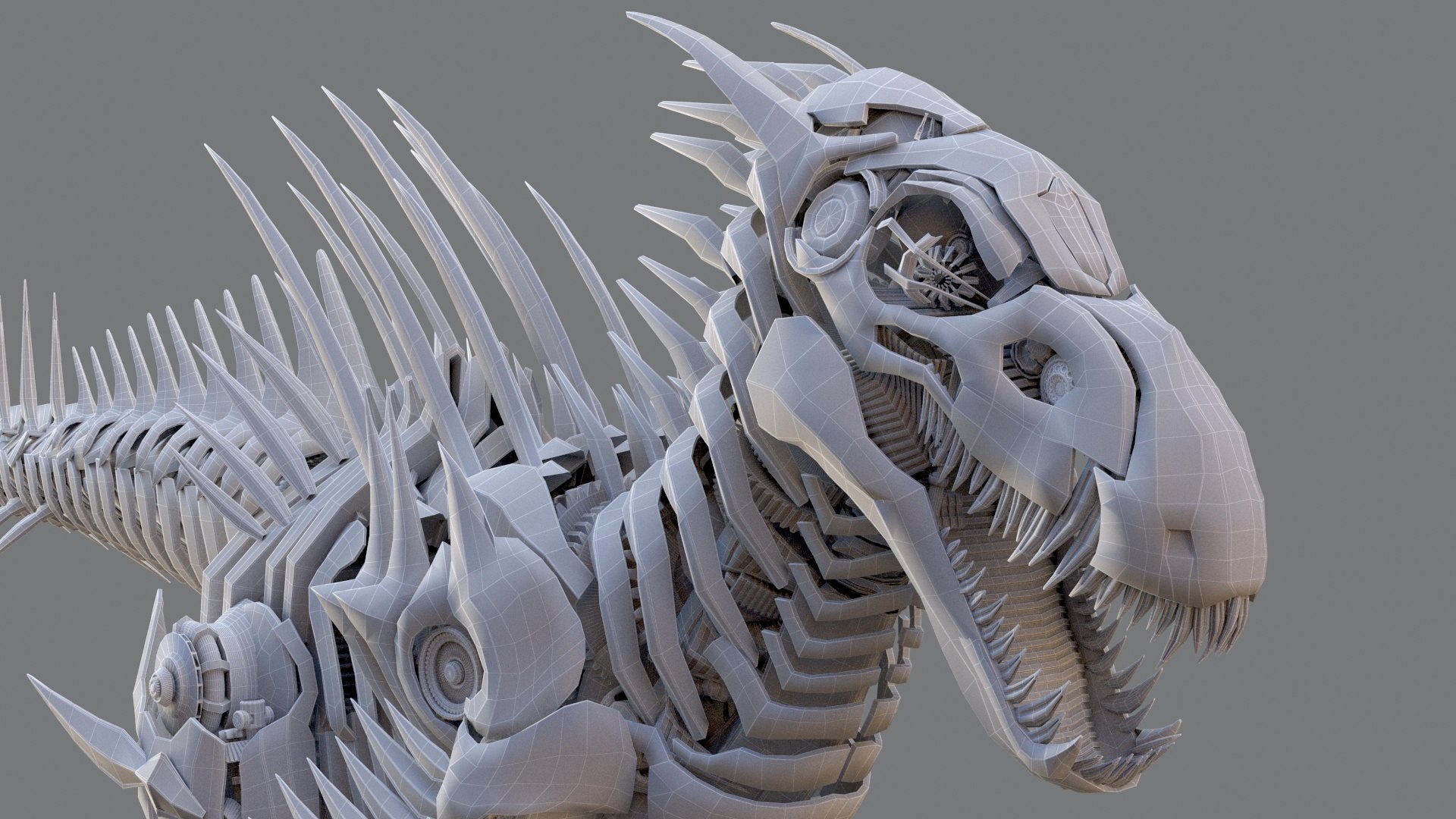 Raptor Mech Robot Model - TurboSquid 1481112