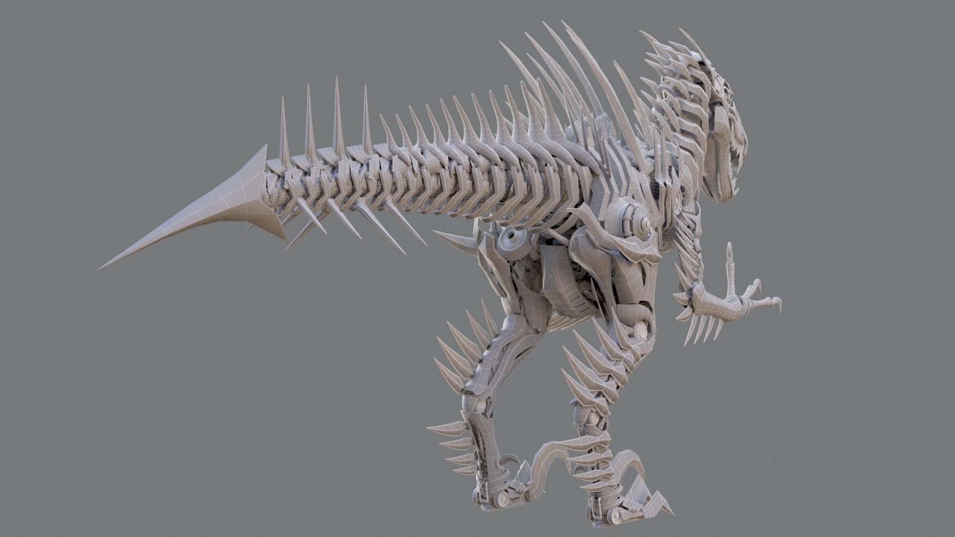 Raptor Mech Robot Model - TurboSquid 1481112