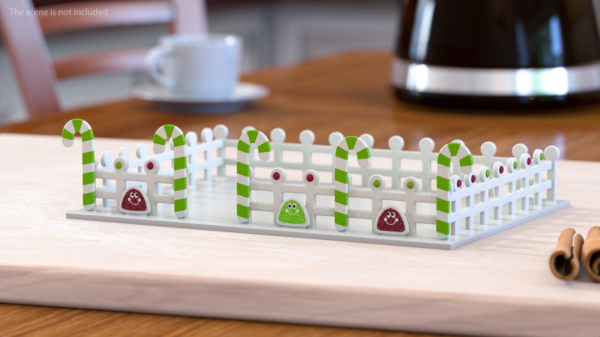 Cookie Dough Fence 3D model preview