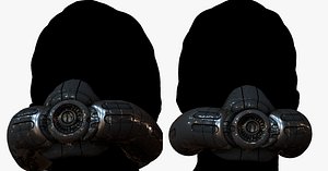 3D gas mask model