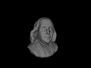 benjamin franklin 3d model