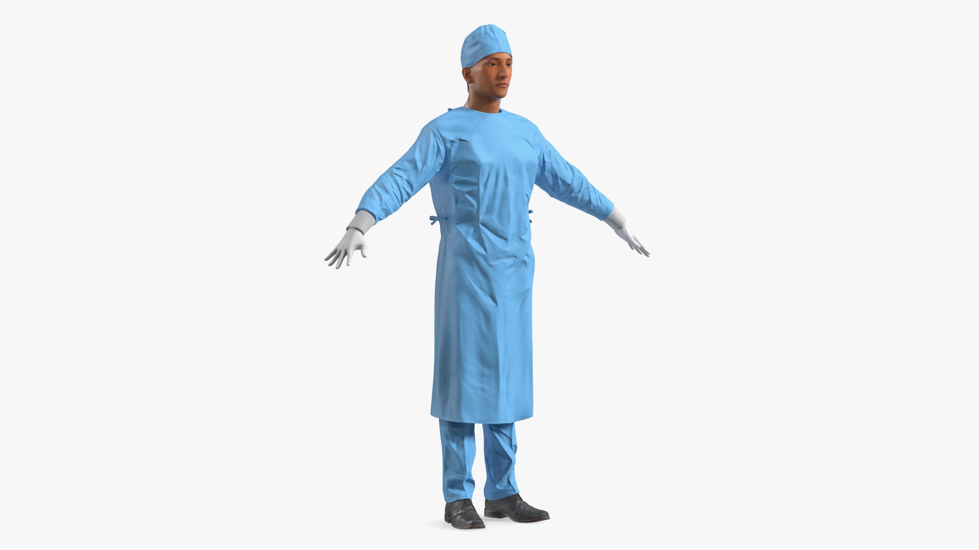 Male Surgeon 3D model preview