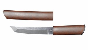 Tanto knife 3D model