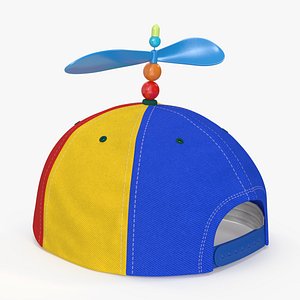 Child Multi Colored Propeller Hat Brimless
