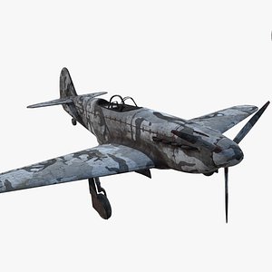 3D Yakovlev Yak-3 model