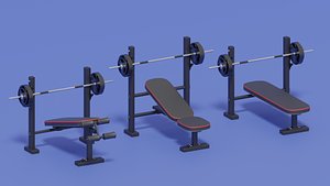 Gym Equipments Benches Barbell