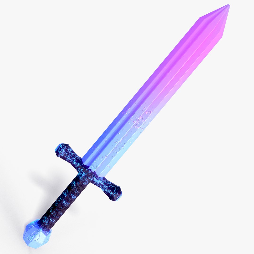 Magic Sword 3D Model TurboSquid 2072811