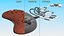 Game Joystick for Console Grey