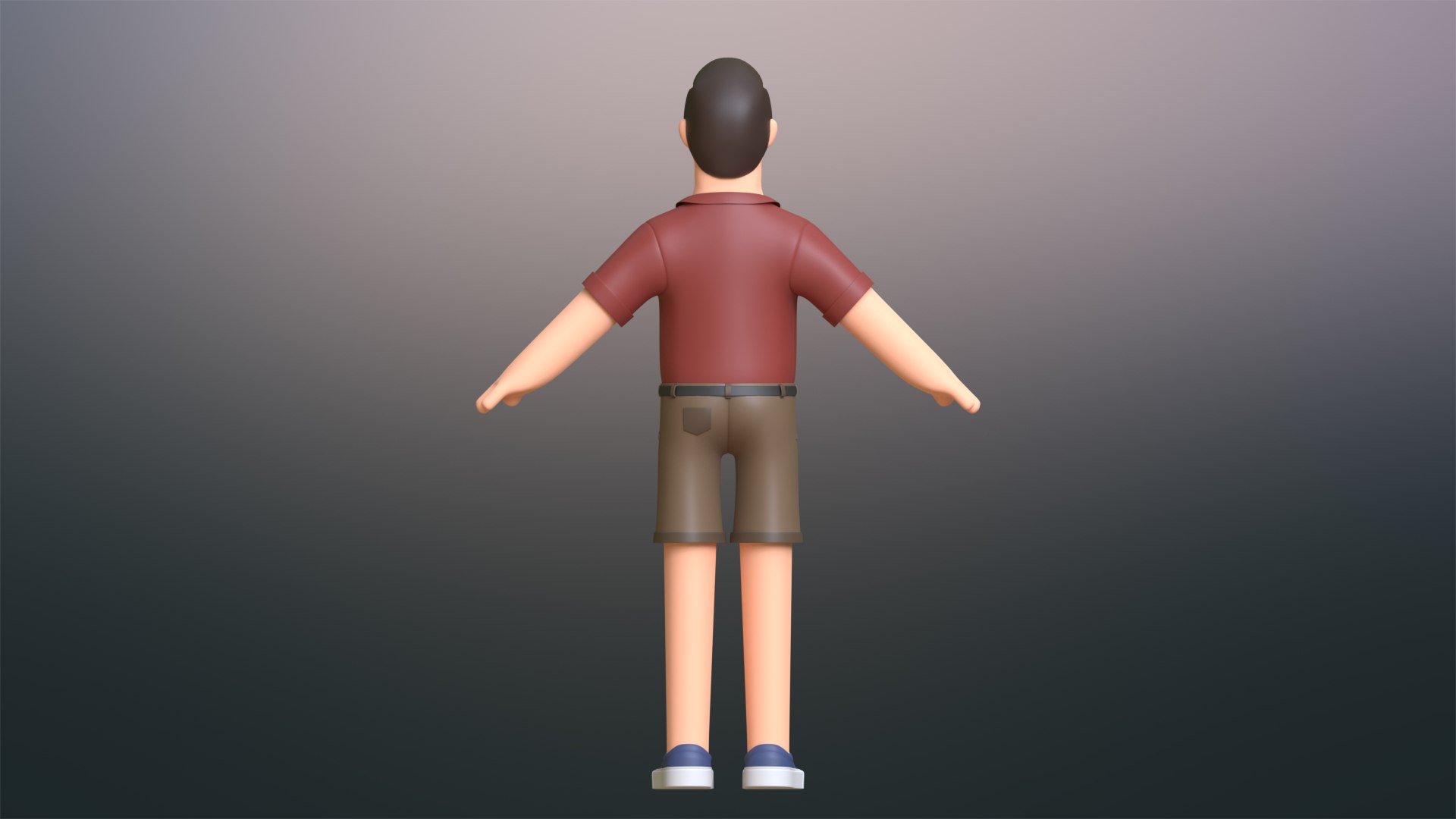 Minimal People Man Character 1005 3D - TurboSquid 2117662