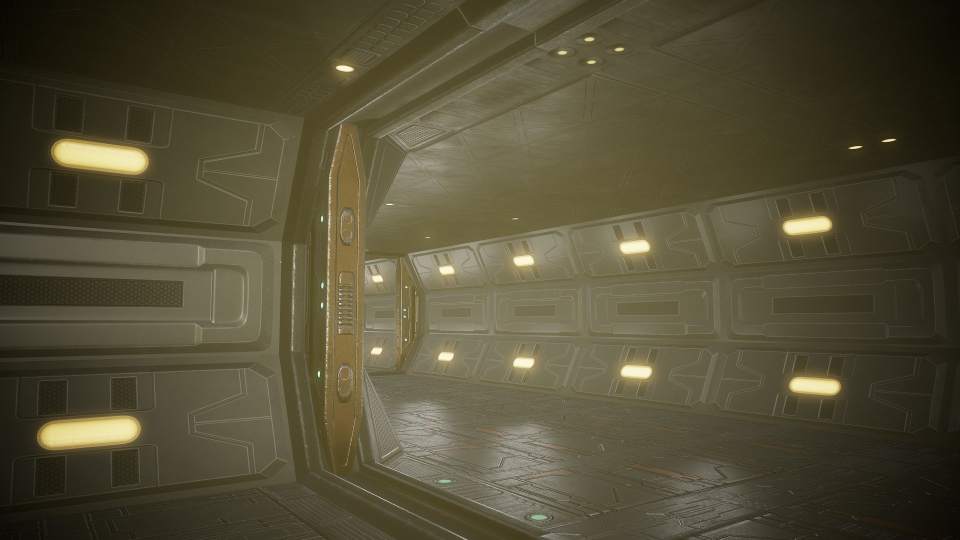 Sci Fi Modular Corridor 3D Model - TurboSquid 1829855