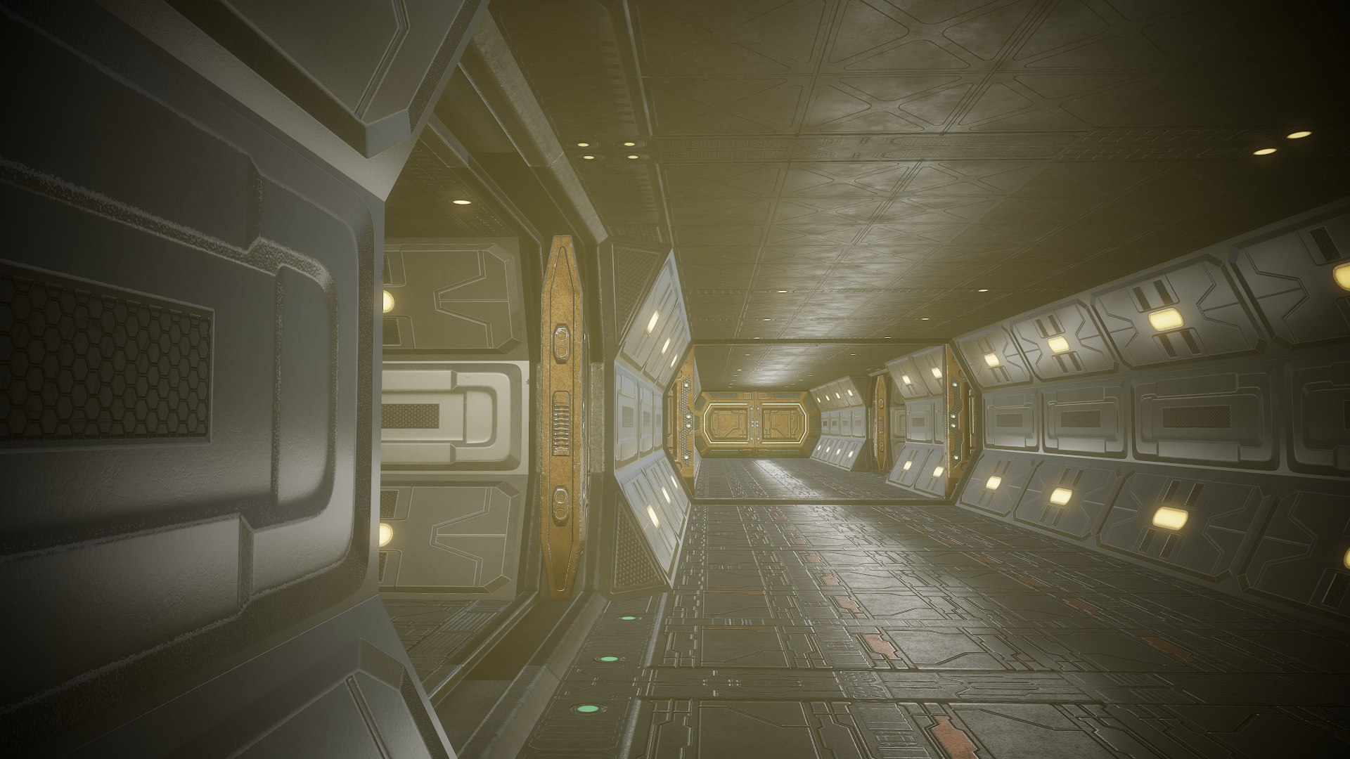 Sci Fi Modular Corridor 3D Model - TurboSquid 1829855