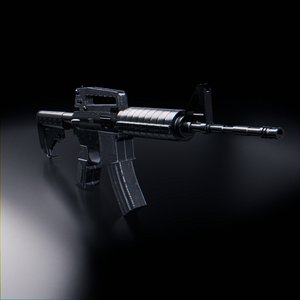 3D M4A1 - Game Ready