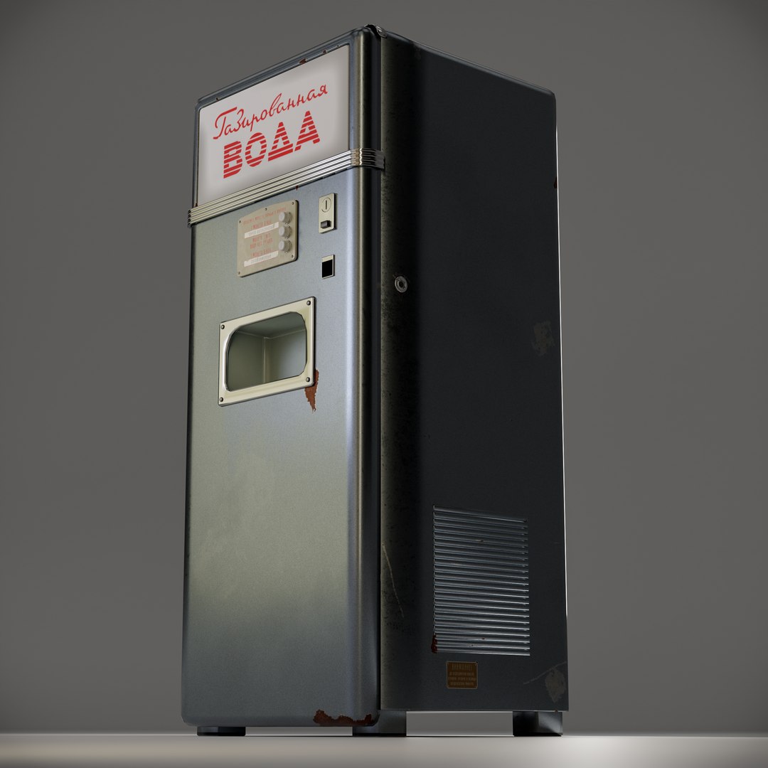 Vending machine from the USSR model https://p.turbosquid.com/ts-thumb/oT/qEGCkD/u3/vending7/png/1721629342/1920x1080/fit_q87/3f7c090d014fa5afd98ea40fdf4e0334b230f414/vending7.jpg