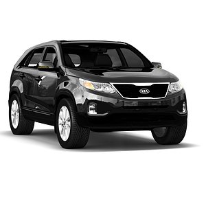 3D model kia sorrento 2014
