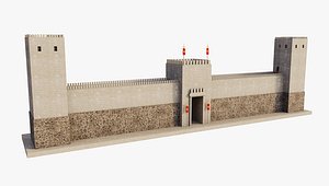 Ancient Wall fortress Towers