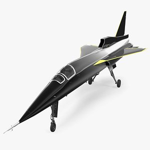 Experimental Supersonic Dark Grey