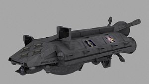 aegis warship 3d model