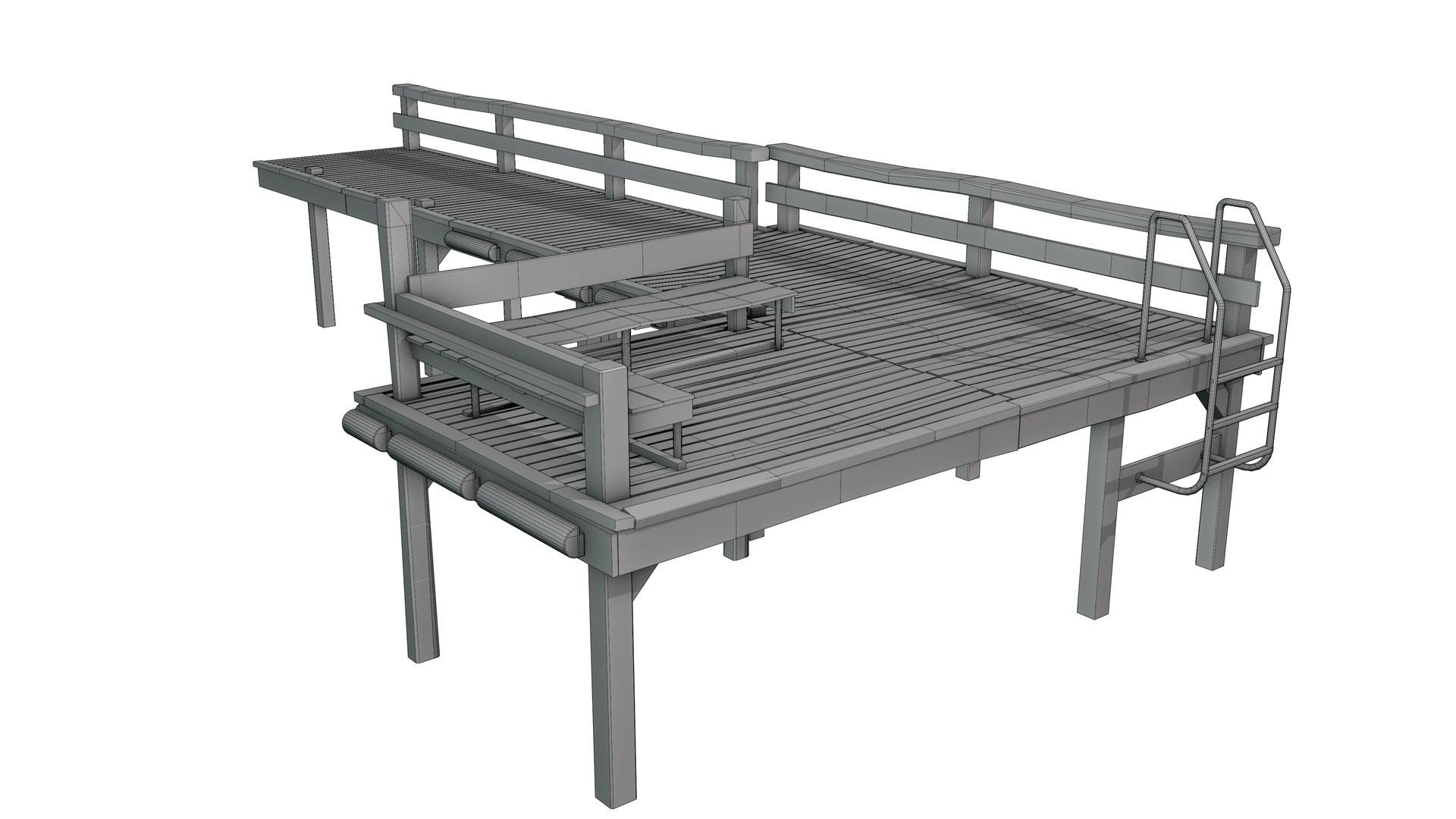 Jetty 3D Model - TurboSquid 1628815