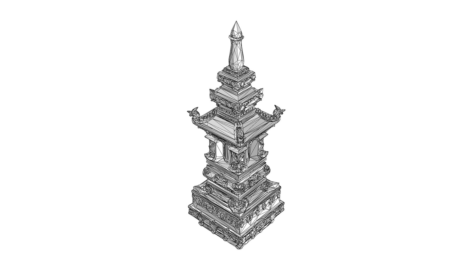 Traditional Chinese stone pagoda 3D model https://p.turbosquid.com/ts-thumb/oT/x2LIGj/pv/8wire/jpg/1761725100/1920x1080/fit_q87/0b3ffdf2beb60d1ac7dfd96bd5f682ab1d7f7aca/8wire.jpg