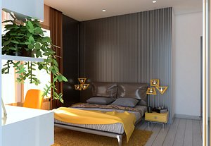 bedroom 3D model
