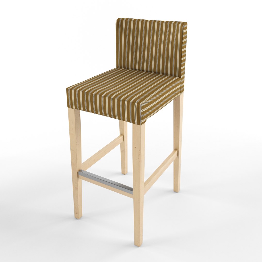 Ikea Henriksdal Bar Stool 3d Max