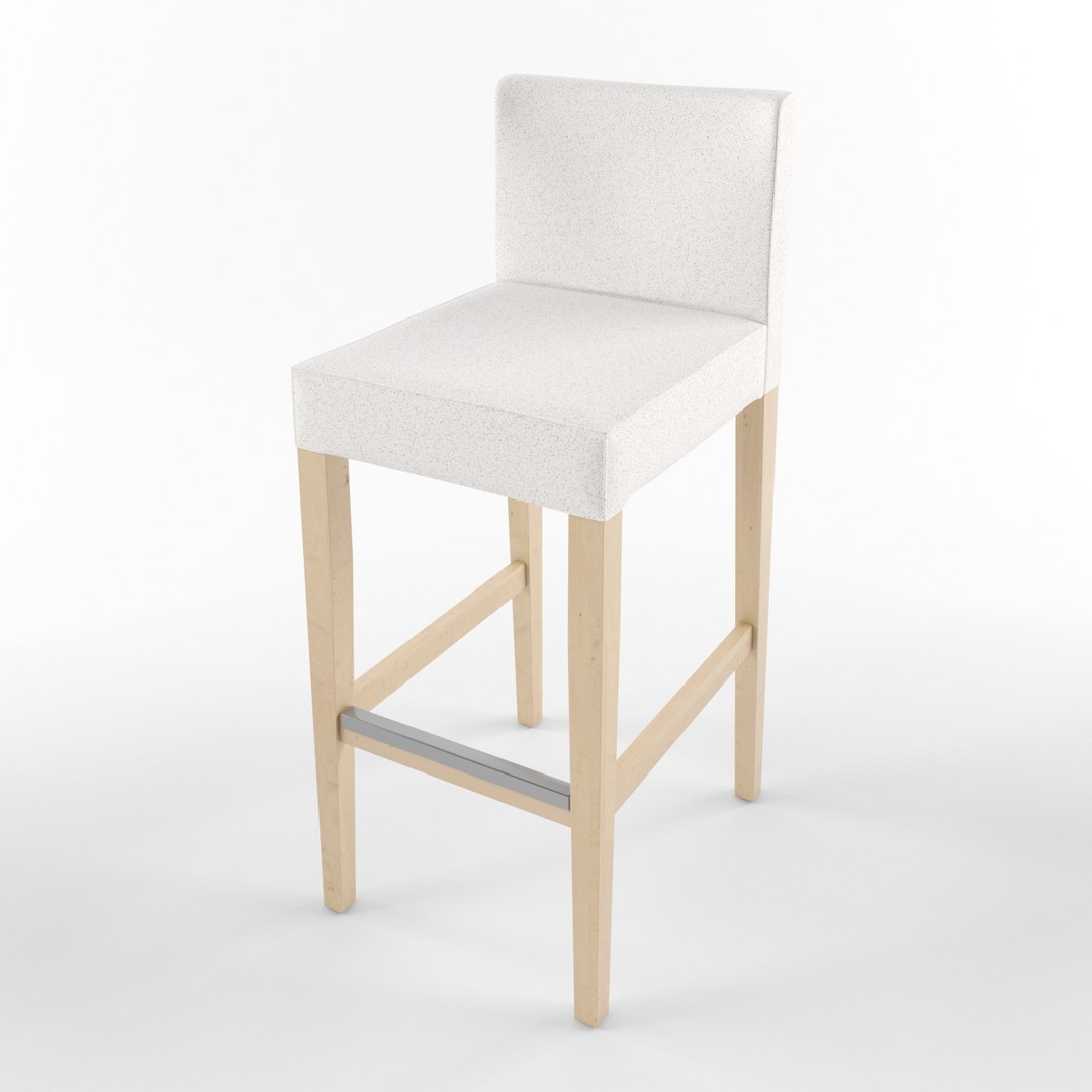 Ikea Henriksdal Bar Stool 3d Max