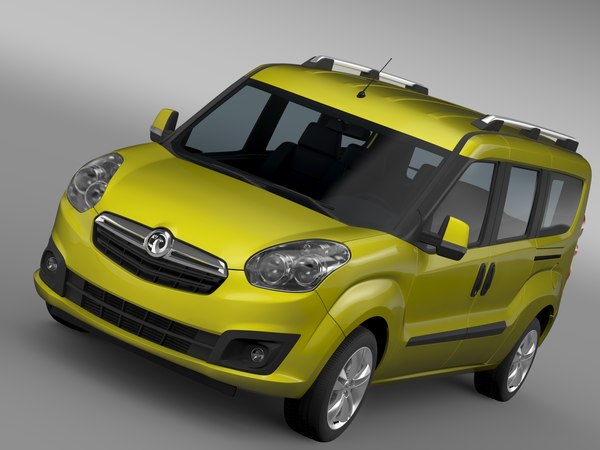 3d model vauxhall combo tour h1l2