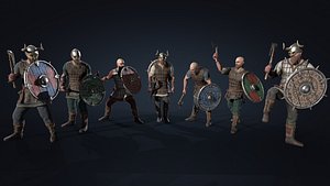 3D Vikings set - Celtic Warrior 2