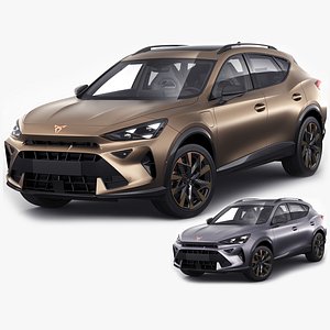 Cupra Formentor 2025 eHybrid and VZ 3D model