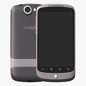 HTC Google Nexus One Smartphone 3D model