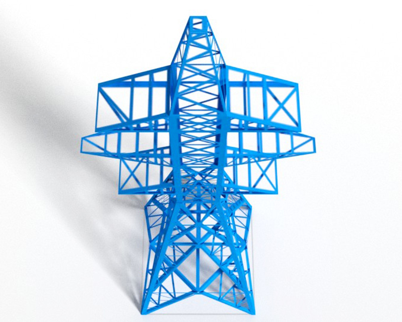 Mast Power Lines Model - Turbosquid 1261555