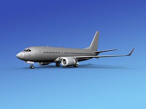 Boeing 737-700ER Bare Metal