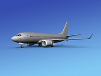 Boeing 737-700ER Bare Metal