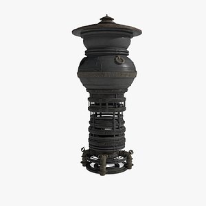 Ancient Asian alchemy furnaces