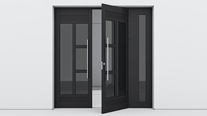 3D Aluminium door 200