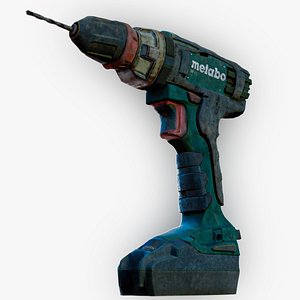 Cordless Power Drill Metabo SB 18L 3D model