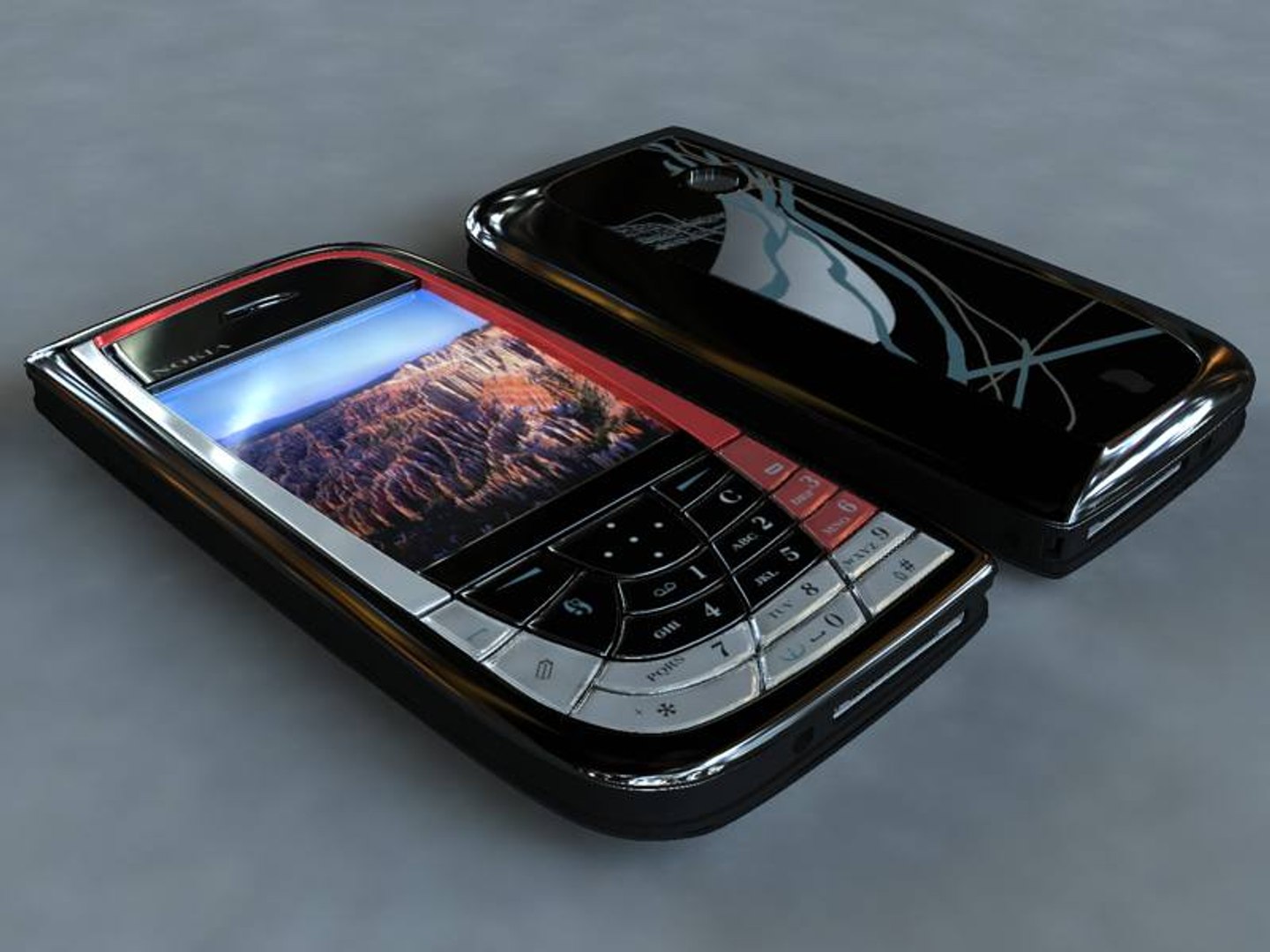 Nokia 7610 3d Model