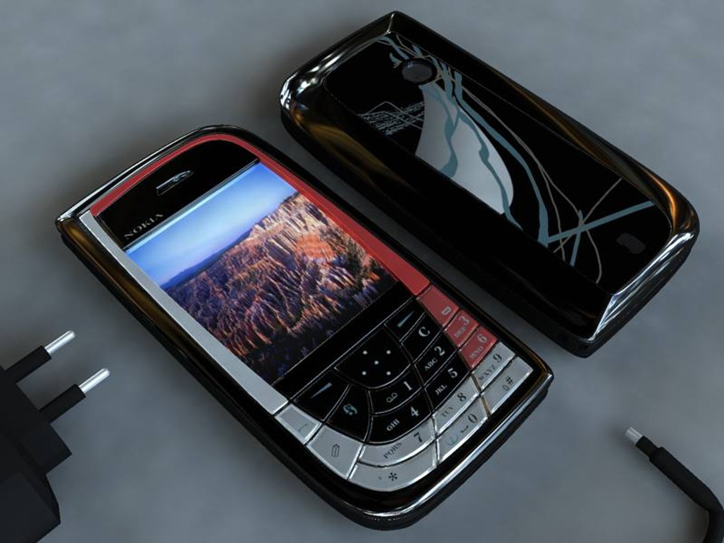Nokia 7610 3d Model