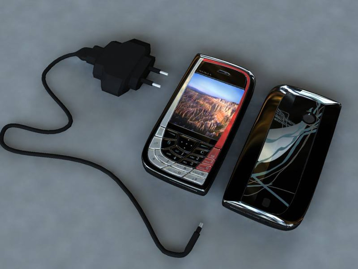 Nokia 7610 3d Model
