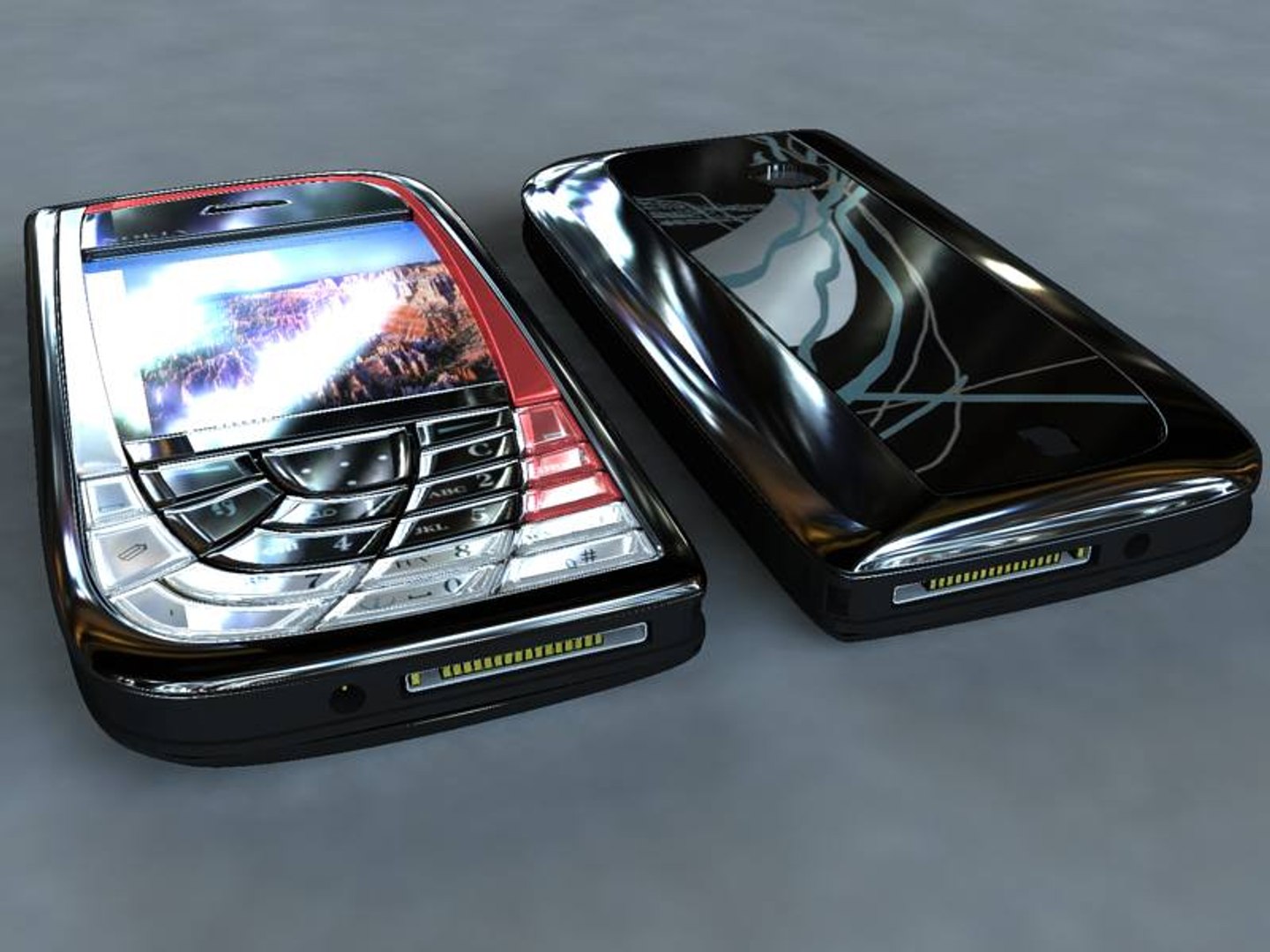 Nokia 7610 3d Model