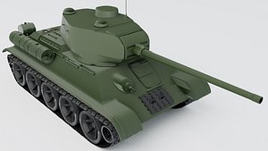 tank t 34-85 3D model