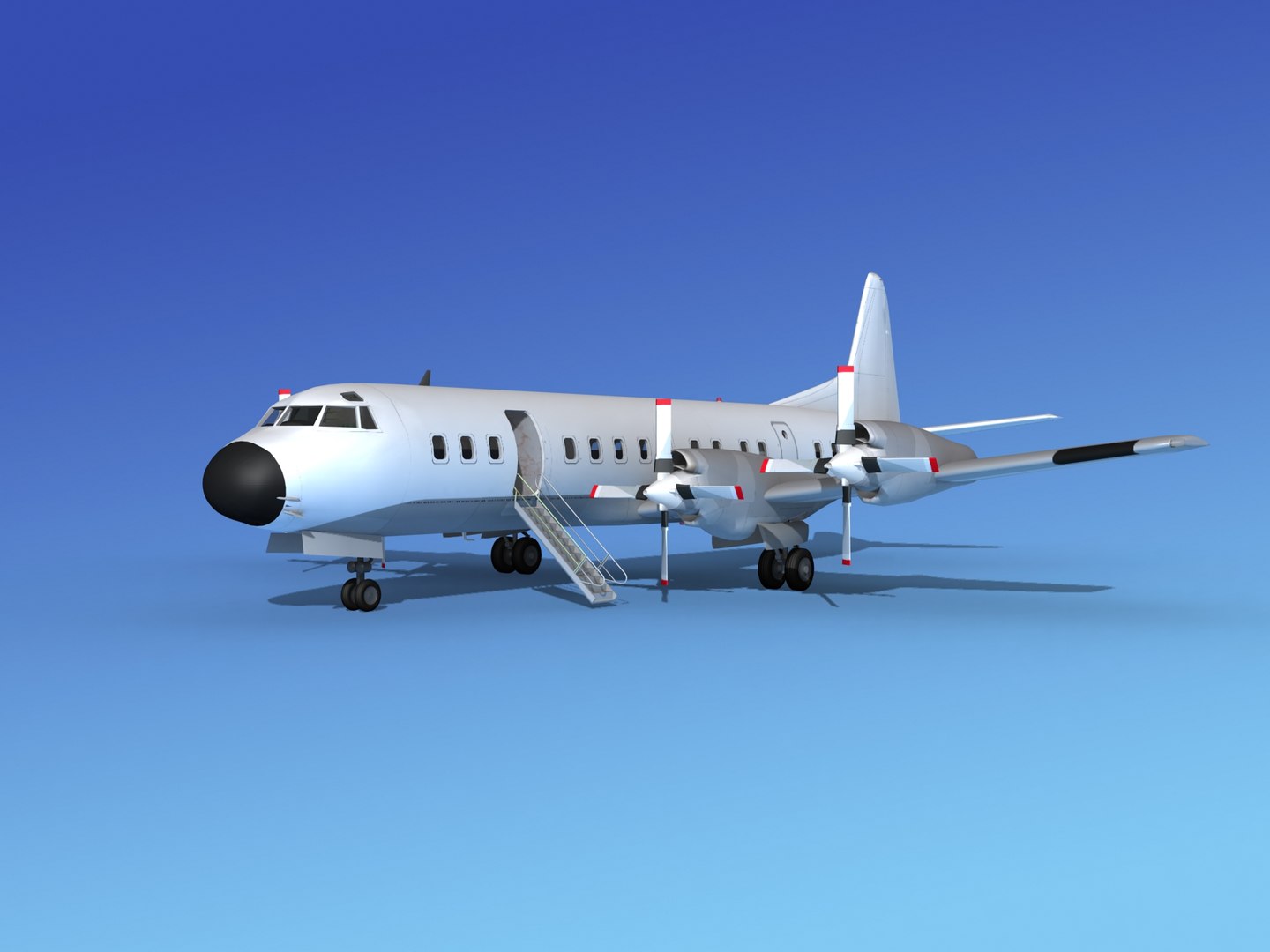 3d propellers electra lockheed model