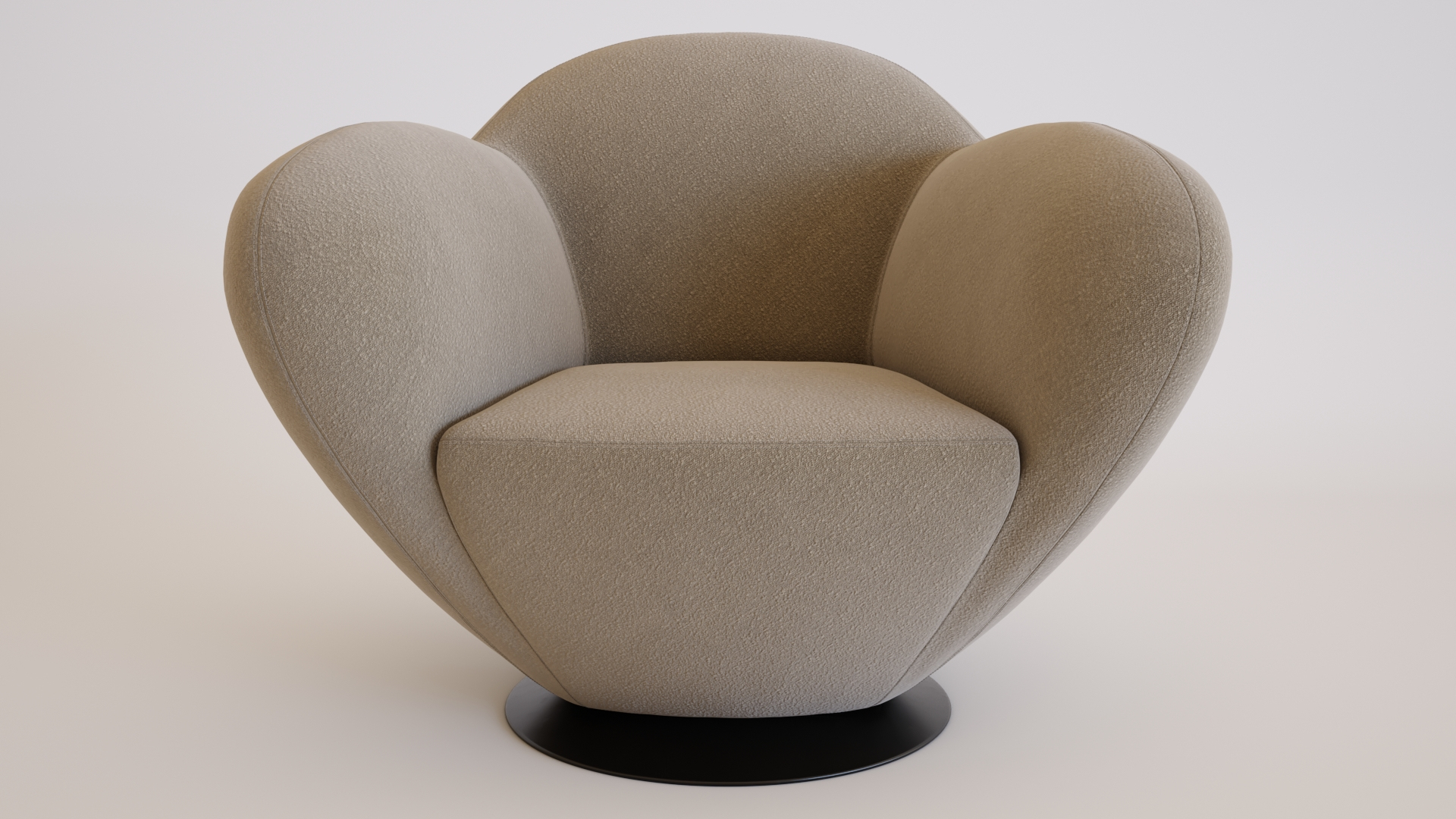 Lotus Armchair 3D Model TurboSquid 2066648