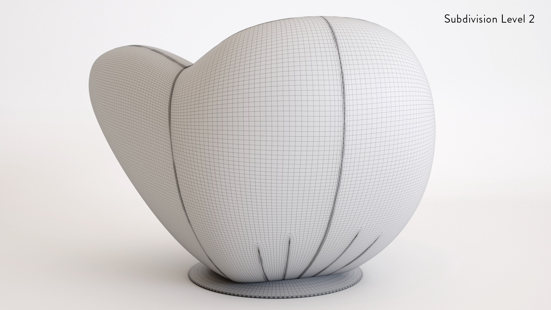Lotus Armchair 3D Model - TurboSquid 2066648