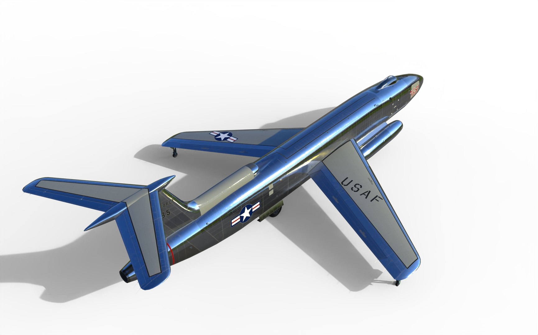3D Martin XB-51 Bombe Model - TurboSquid 2293290