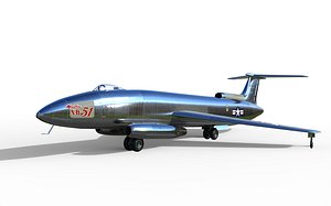 3D Martin XB-51 bombe model